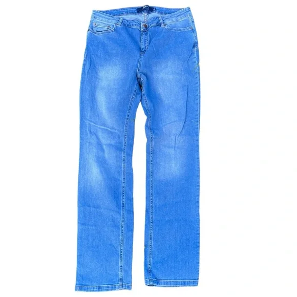 Boden Trafalgar Straight Leg Jeans Size 12 L - Picture 2 of 10